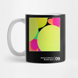 Animal Collective / Minimal Graphic Design Tribute Mug